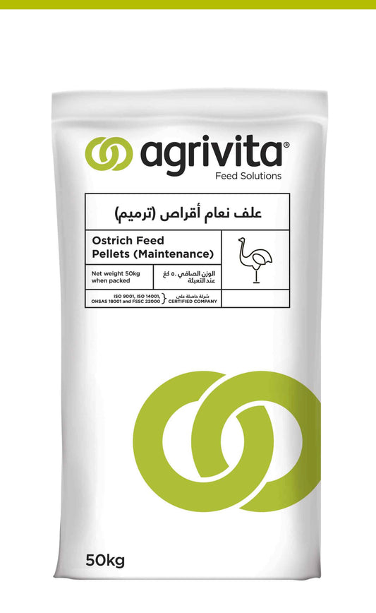 Ostrich Mix 16.5% علف نعام